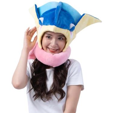 Imagem de SAZAC Cozy, Warm Greninja Kigurumi Hat with Ear Flaps Pokemon Beanie for Adults, Luxurious Novelty Hat for Halloween & Cosplay - Premium Anime Cap