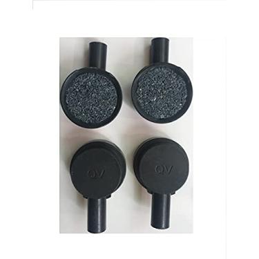 Imagem de QANVEE Filtro de cama móvel fluidizado para substituição de pedra de ar, 4 peças