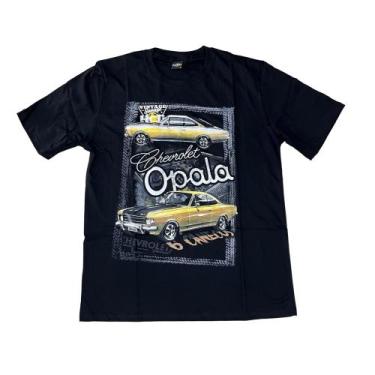Imagem de Camiseta Opala Ss Carro Antigo Vintage Blusa Adulto Unissex Hcd665 - C