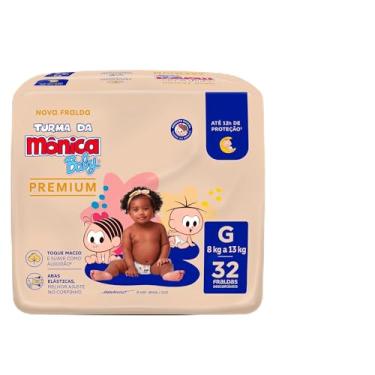 Imagem de Turma da Mônica Baby Premium Econômica G 32Unidades
