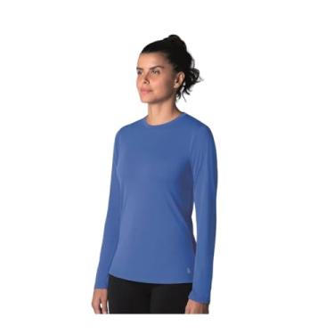 Imagem de Camiseta Feminina Bio Repelente Filtro UV 50+ - Lupo Sport (BR, Alfa, M, Regular, Azul)