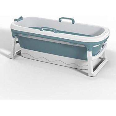 Imagem de Banheira Banheira para adultos, Banheira portátil, Banheira para vapor de suor, Banheira dobrável, Banheira móvel para adultos, Banheira dobrável de plástico para engrossar a sauna doméstica