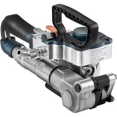 Imagem de Ferramenta de cintagem pneumática Máquina de embalagem portátil Máquinas de cintar portátil enfardadeira de ferramenta de cintagem para correia PP/PET de 0,5-0,75 pol.