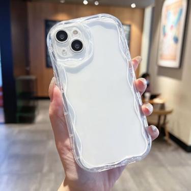 Imagem de Capa de telefone ondulada de cor sólida para Xiaomi 13t Pro Capa para Redmi 12 10 12c 13c Note 12s 12 11 10 9 8 Pro 10s 11s Poco X5 X3 Pro Capa, transparente, para Note12 Pro 5G