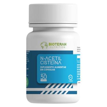 Imagem de N-Acetil Cisteína 30 Cápsulas BIOTEAH Orginal Suplemento Alimentar Antioxidante Vitaminas