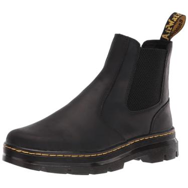 Imagem de Dr. Martens Bota unissex Embury Chelsea para adultos, Wyoming preto, 7 Women/6 Men