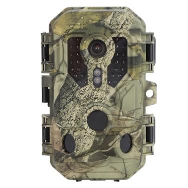 Imagem de Câmera de Caça WiFi Sem Fio, Câmera de Caça Profissional Tela LCD de 2 Polegadas, Visão Noturna, Detecção de Movimento, Tempo de Disparo Rápido para Monitoramento da Vida Selvagem