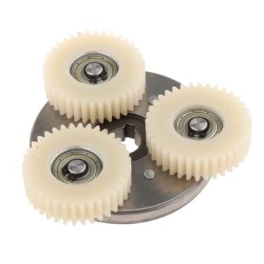Imagem de Tachiuwa E Bike Motor Gear Bike Motor Gear Assembly Substituição Peças de reposição resistentes a baixas temperaturas Engrenagens de motor de bicicleta, Engrenagens de Nylon de 47.5 Mm