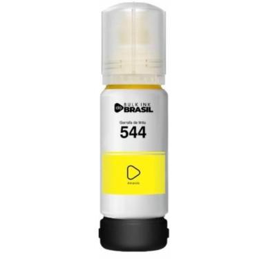 Imagem de Garrafa para Ecotank Amarelo T544 - T544420 compatível com Impressora 