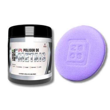 Imagem de LP1 Polidor Metais Aço Alumínio Cobre Latão + Aplicador Espuma - Kits