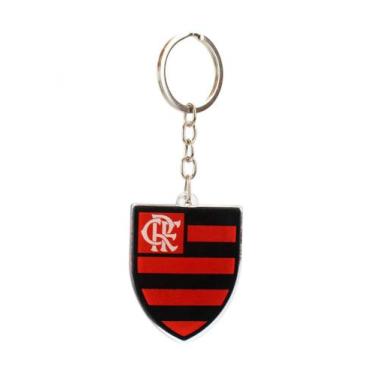 Imagem de Chaveiro Escudo Time Acrílico 5cm - Flamengo - Mileno