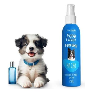 Imagem de Perfume Para Cachorro Cães Gatos Pet Clean Banho Tosa Femea Macho Filh