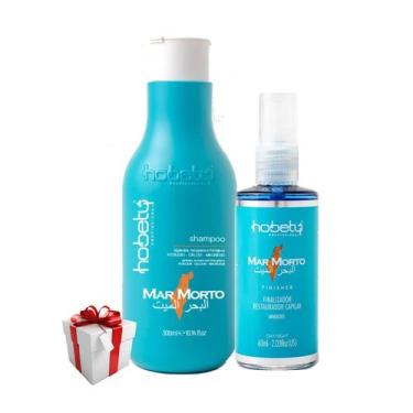 Imagem de Kit Mar Morto - Shampoo 300g + Finalizador 60ml - Hobety