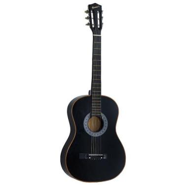 Imagem de Violão Queen's Preto D137516 Eficiente Diversos Estilos Musicais Excel