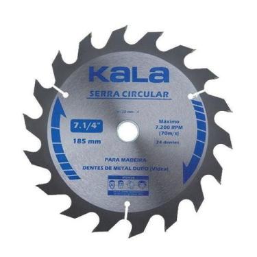 Imagem de Disco serra circular 7.1/4" - 185mm  kala, 24 DENTES | KALA