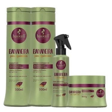 Imagem de Haskell Bananeira Duo 300ml Fluido 120ml e Mascara 300g