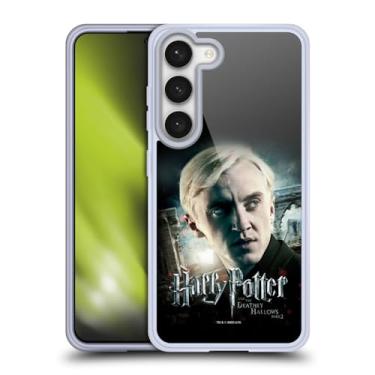 Imagem de Head Case Designs Capa de gel oficialmente licenciada por Harry Potter Draco Malfoy Relíquias da Morte VIII [proteção de grau militar] compatível com Samsung Galaxy S23 5G