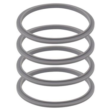 Imagem de 4 peças de juntas de liquidificador para liquidificador pessoal NutriBullet 600W e liquidificador pessoal NutriBullet 900W, peças de reposição de liquidificador de silicone acessórios de vedação de