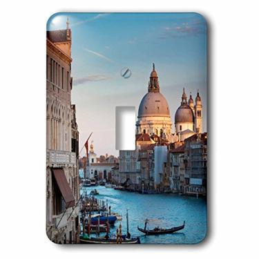 Imagem de 3dRose lsp_277552_1 Last Light on the Domes of Santa Maria Della Salute, Veneza, Itália Toggle Switch, Multicolor