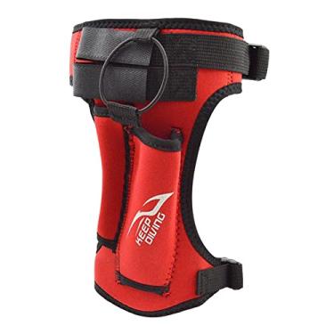 Imagem de Pegciuho Coldre de Coxa para Perna, Colete, Gancho de Suporte E Fecho de Laço, Vermelho