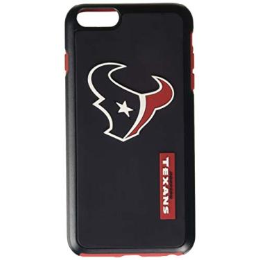 Imagem de Forever Collectibles – Capa de celular licenciada FOCO NFL para Apple iPhone 6 Plus/6s Plus 5,5 polegadas somente tela – Embalagem de varejo – FOCO NFL Houston Texans