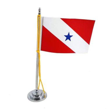 Imagem de Mini Bandeira Mesa Pará mastro 15 cm - SP Bandeiras 