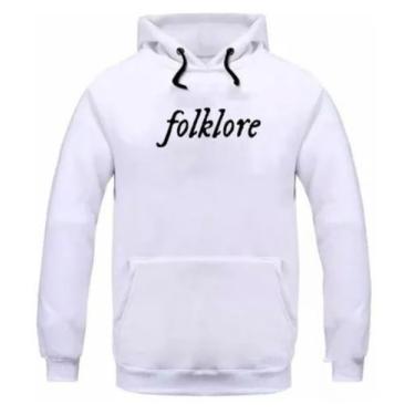 Imagem de Blusa Moletom Canguru Taylor Swift Folklore Novidade! - SEMPRENALUTA ,