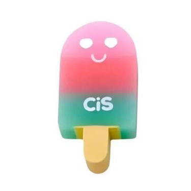 Imagem de Borracha Escolar Picolé - Cis Fantasia, Rosa