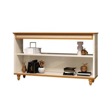 Imagem de Aparador / Bancada MEMP Estilo Retrô com Pés em Madeira Maciça Acabame