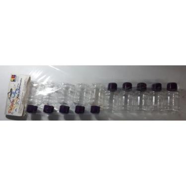 Imagem de Mini Galao 45 Ml Com Tampa Roxo C 10 Unid - Poliplas