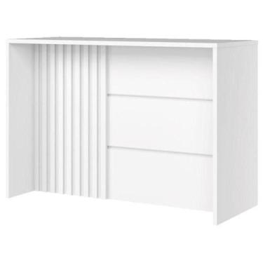 Imagem de Bancada Gourmet Ambiente Americana Branco Hp - Henn - MÓVEIS HENN