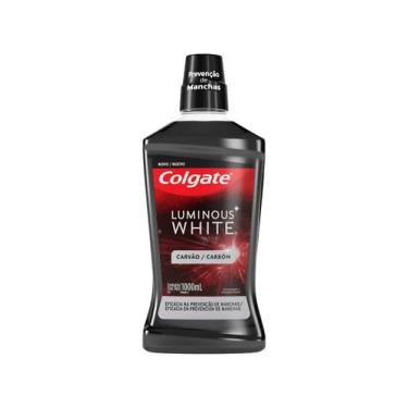 Imagem de Enxaguante Bucal Colgate sem Álcool  - Luminous White Carvão 1L