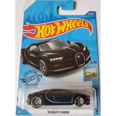 Imagem de Hot Wheels '16 Bugatti Chiron - Colecionável de Metal Fundido