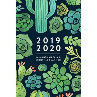 Imagem de 2019-2020 | 18 Month Weekly & Monthly Planner (July 2019 to December 2020 18-Month Daily Weekly Monthly Planner, Organizer, Agenda and Calendar)