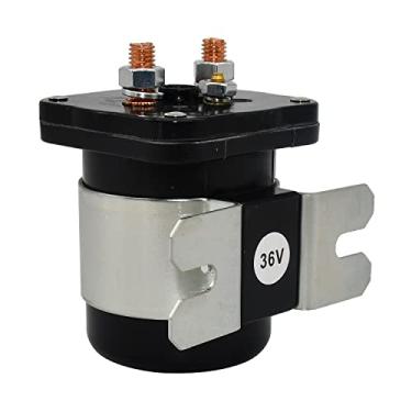 Imagem de Firmusparts Solenoide terminal 36V 4 20468G1 compatível com EZGO 1989-UP Golf Cart, Club Car DS Series 1988-2005, Columbia 1987-UP, Yamaha G4 G8 G9 G11 G16 1990-UP Carrinho de golfe elétrico 20468G1