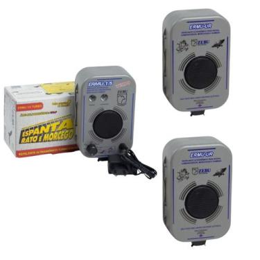 Imagem de Repelente de morcegos ultrasonico sonoro zebu   2 emissores