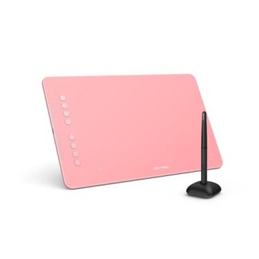 Imagem de XPPen Deco 01 V3 Mesa Digitalizadora 2024 Nova Versão com Teclas para Androis Windows Linux (Rosa)