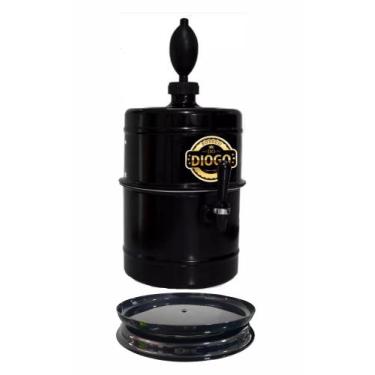 Imagem de Chopeira Portatil A Gelo Boteco Personalizada + Base Preta - Beer Chop