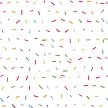 Imagem de Adesivo De Parede Baby Explosão De Confetes Coloridos 3mt - DPBA97