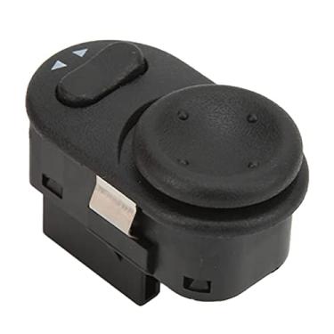 Imagem de Interruptor do Espelho de Energia do Lado da Porta do Carro Controle do Espelho da Vista Traseira Externa 15250458 Substituição para H3 Equinox Malibu Torrent de Material ABS