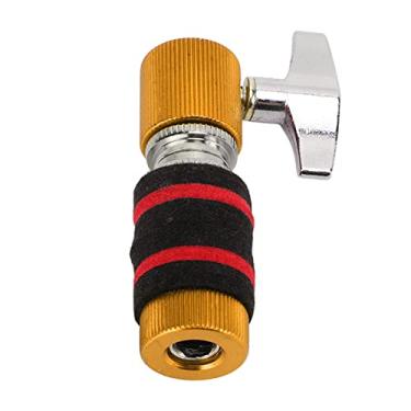Imagem de Jazz Drum Clutch Metal Anti Wear Easy Instalar Hi Hat Cymbal Clutch para Jogadores de Bateria (Amarelo)