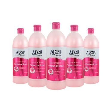 Imagem de Kit com 5 Sabonetes Líquido Alyne Skin Care Pétalas de Rosas Extrato N