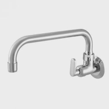 Imagem de Torneira de Parede para Cozinha Bica Móvel 1166 Uni C18 Meber Metais Cromado
