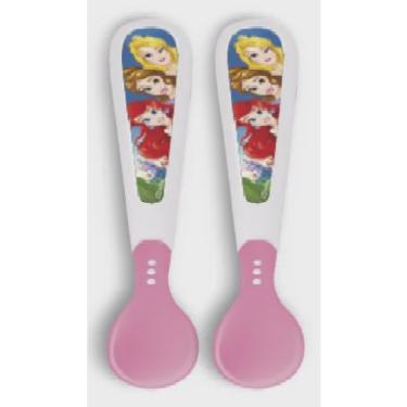 Imagem de Kit Colher Disney Termo Sensivel - Multikids Baby (Princesas)