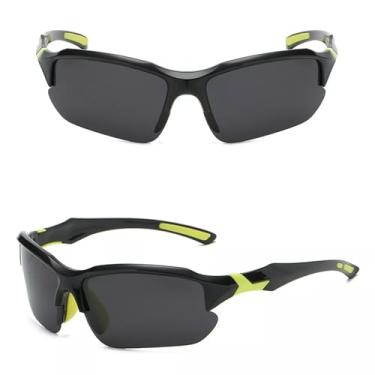 Imagem de Óculos De Sol Esportivo Masculino Moderno Para Corrida Ciclismo Com Anti-Reflexo e Proteção 400UV