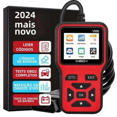 Imagem de Ferramenta De Diagnóstico OBD2 Para Carro, Leitor De Código, Scanner D