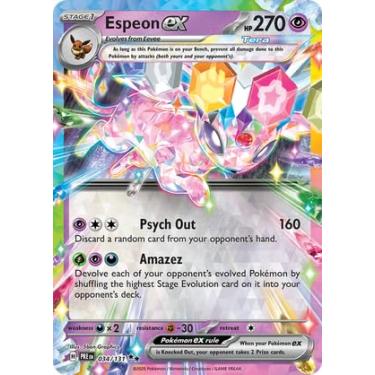 Imagem de Pokemon - Espeon 034/131 – Prismatic Evolutions – Double Rare – Foil Single Card