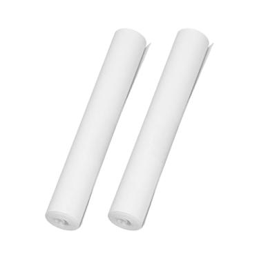 Imagem de Papel para Impressora Térmica A4 Premium de 2 Rolos - Design Jamless - Impressão Nítida - Papel de Impressão de Recarga Multiuso - e Resistente a Arranhões - para Esboços de