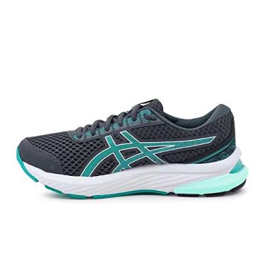 Imagem de Tênis Asics Gel-shogun 4 Feminino - Grafite/verde - 35