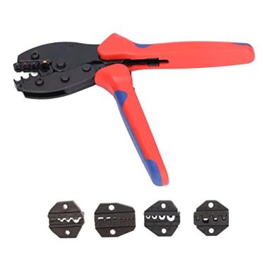 Imagem de Alicates de Crimpagem, Ferramenta de Crimpagem de Catraca de Aço Carbono Com Alça Ergonômica, para Terminais Isolados e Não Isolados, Tubulação de Encolhimento de Calor